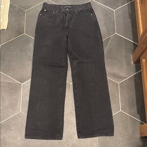 Aritzia the Farrah high rise wide jeans